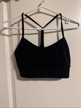 lululemon athletica Black Strappy Sports Bra